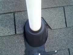 Marietta's Best Gutter Cleaners' Certainteed Certified roofers can replace your cracked and rotted vent boots.