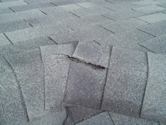 Marietta's Best Gutter Cleaners' Certainteed Certified roofers can replace cracked ridgecaps.